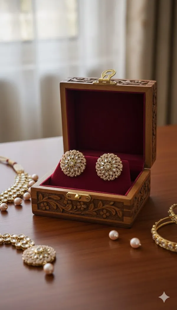 Creame_Polki_Studs
