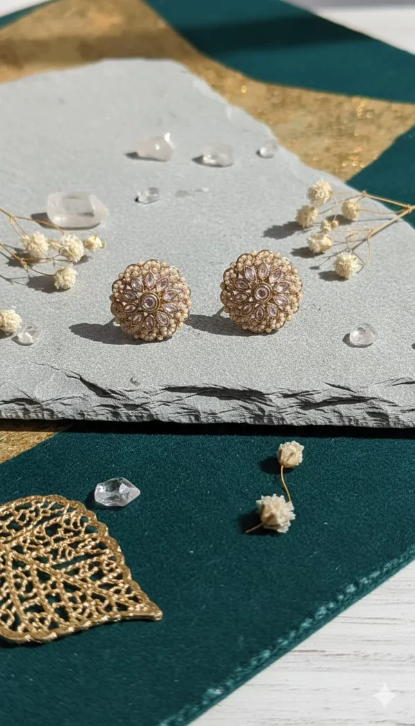 Creame_Polki_Studs
