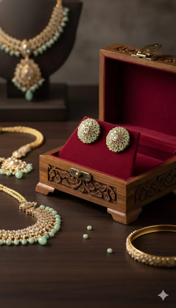 Light_Green_Polki_Studs