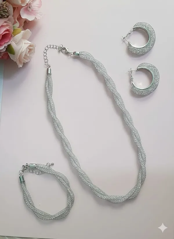 Silver_Fishnet_Earing