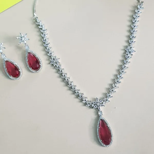 Red_Elegant_Design_Stone_AD_Necklace_Set_For_Women