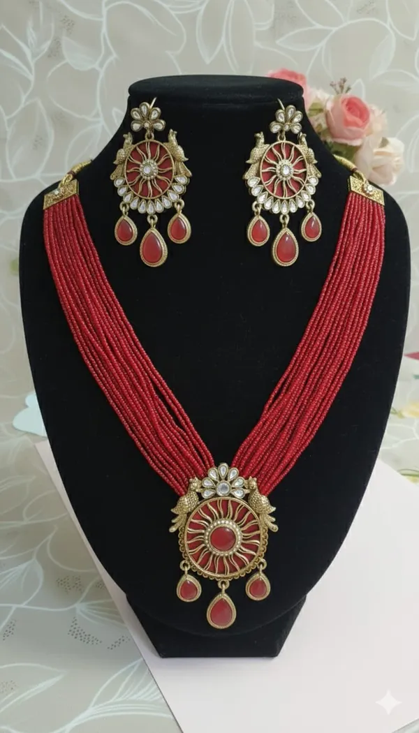 Ruby_Beads_Long_Necklace