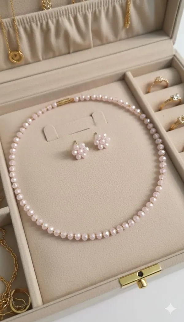 Baby_Pink_Beads_Necklace