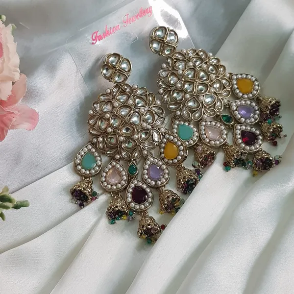Multicolor_Elegant_Design_Bali_Earrings_For_Women