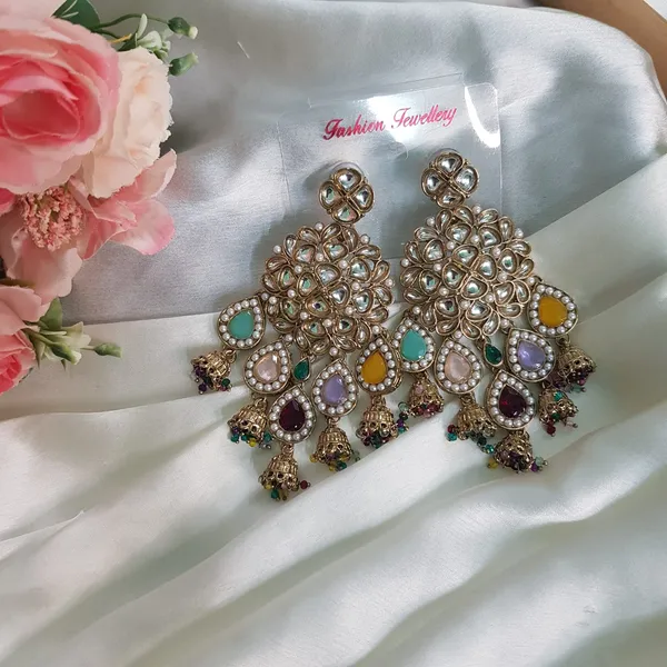 Multicolor_Elegant_Design_Bali_Earrings_For_Women