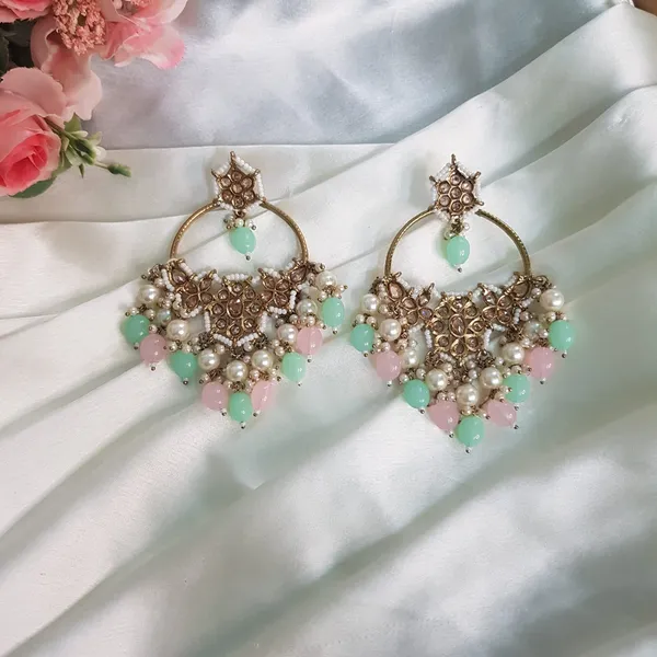 Green_Elegant_Design_Chandbali_Earrings_For_Women