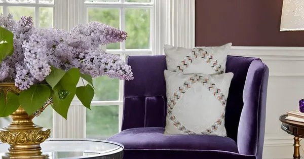 Multicolour_Elegant_Handmade_Brocade_Pillow_Covers_|_Diamond-Shaped_Self-Printed_Design_With_Multicolor_Lace_|_Luxurious_Decorative_Cushion_Covers_For_Sofa,_Bed_&_Home_Decor,_pack_of_2