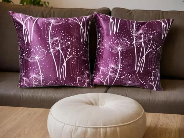 Purple_3D_Print_Cushion_Covers_|_Heavy_Knitting_Design_|_Durable_&_Stylish_|_Decorative_Throw_Pillow_Covers_With_Hidden_Zip_Closure_For_Sofa,_Bed,_Living_Room