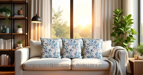 Pack_Of_2_Blue_Leaf_Print_Cushion_Covers_|_Reversible_Decorative_Pillow_Covers_With_Zip_Closure_For_Sofa,_Bedroom,_Living_Room,_Office,_Home_Decor