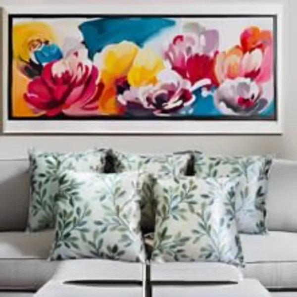 Green_Heavy_Knitting_3D_Print_Floral_Cushion_Covers_|_|_|_Reversible_Pillow_Covers_For_Sofa,_Bed_&_Living_Room_|_Durable_Fabric_With_Zip_Closure_|_Decorative_Throw_Pillow_Covers_(Pack_Of_3)