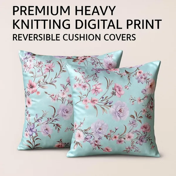 Aqua_Blue_Digital_Print_Cushion_Cover_|_Heavy_Fabric_|_Aqua_Floral_|_Hidden_Zip_|_Reversible_|_Machine_Washable_&_Durable