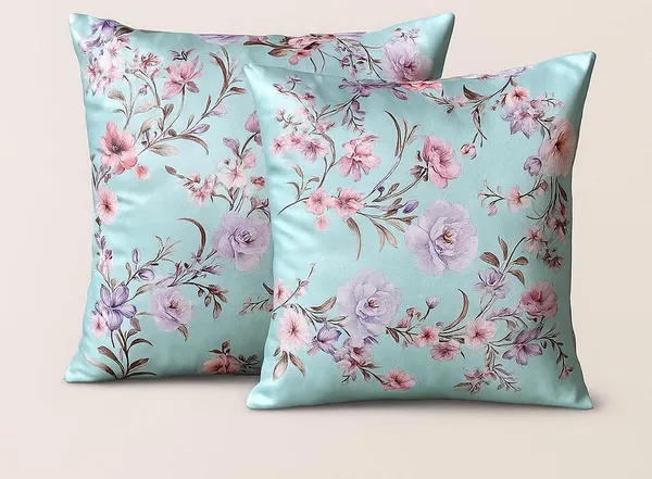 Aqua_Blue_Digital_Print_Cushion_Cover_|_Heavy_Fabric_|_Aqua_Floral_|_Hidden_Zip_|_Reversible_|_Machine_Washable_&_Durable