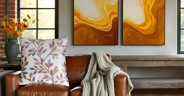 Brown_Stylish_Cushion_Covers_-_Heavy_Knitting_Floral_Print_Pillow_Covers_With_Hidden_Zip_For_Sofa,_Bed_&_Living_Room_Decor_Trending_&_Latest_Throw_Pillow_Cases_(Pack_Of_2)