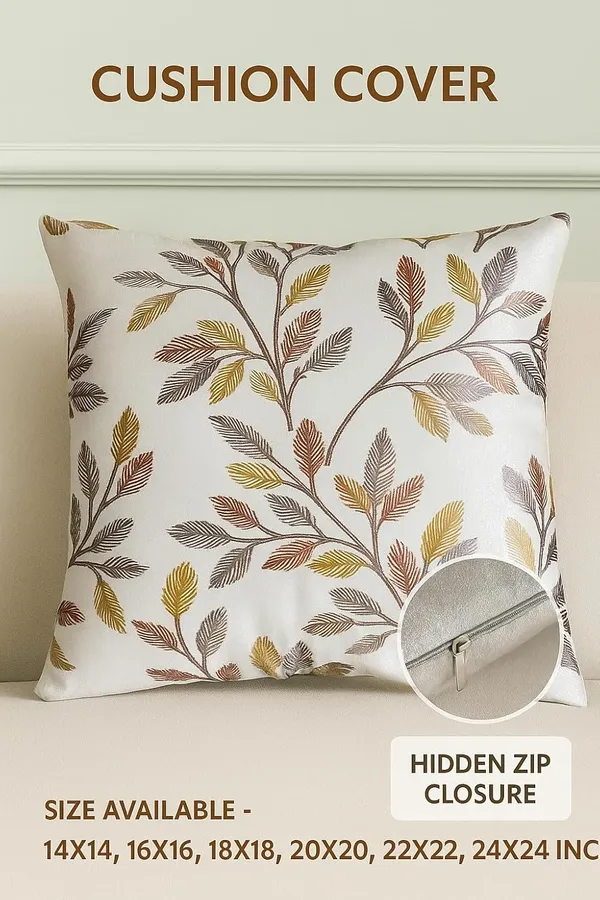 Brown_Stylish_Cushion_Covers_Heavy_Knitting_Floral_Print_Pillow_Covers_With_Hidden_Zip_For_Sofa,_Bed_&_Living_Room_Decor_Latest_Trending_Throw_Pillow_(Pack_Of_4)