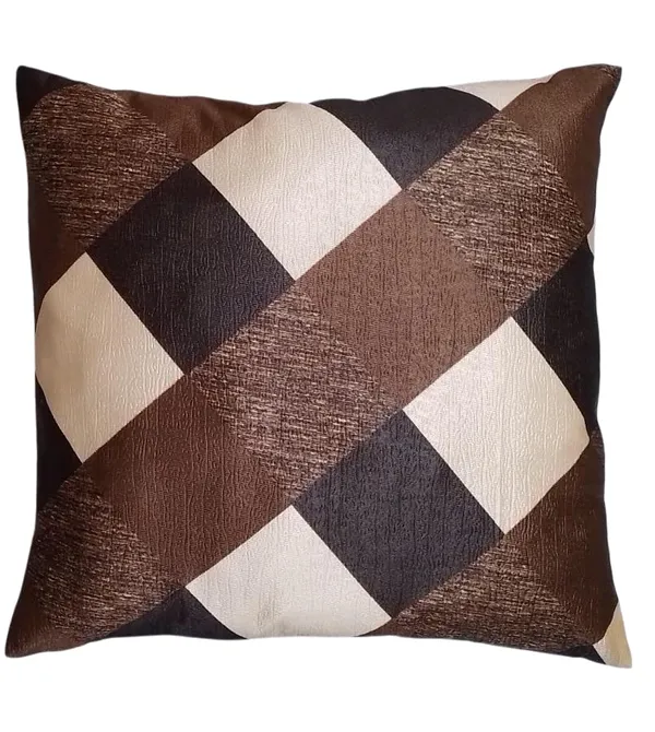 Brown_&_Gold_Checks_Cushion_Covers_Decorative_Throw_Pillow_Cases_For_Sofa,_Couch_&_Bed_Premium_With_Hidden_Zip_Closure_For_Living_Room_&_Bedroom_Decor_(Pack_Of_5)