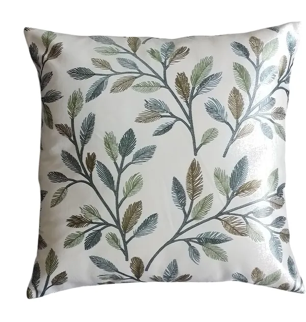 Pack_Of_5_Green_Luxury_Decorative_Leaf_Cushion_Cover_|_Latest_Trending_Soft_Fabric_With_Hidden_Zipper_|_Modern_Sofa,_Bed_&_Living_Room_Throw_Pillow_Covers_For_Stylish_Home_Decor