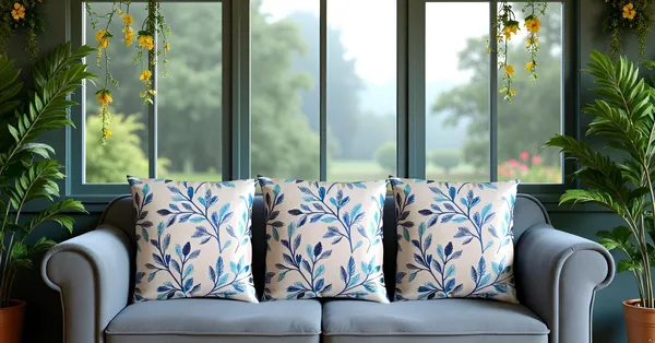off_white_and_blue_Leaf_Print_Cushion_Covers_|_Reversible_Decorative_Pillow_Covers_For_Sofa_&_Bed_|_Latest_Trending_Soft_Fabric_Cushion_Cover_Set_With_Hidden_Zip_|_Modern_Home_Decor_Pillowcases_(Pack_Of_3)