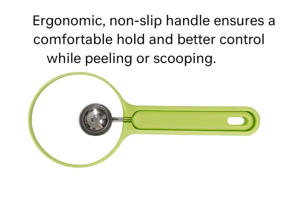 Multicolor_2-In-1_Fruit_Peeler_&_Melon_Baller_Tool_|_Stainless_Steel_Scoop_With_Durable_Handle_|_Perfect_For_Watermelon,_Melon,_Papaya,_Mango,_Kiwi_|_Ideal_For_Salads,_Fruit_Bowls_&_Dessert_Prep,_Pack_Of_1