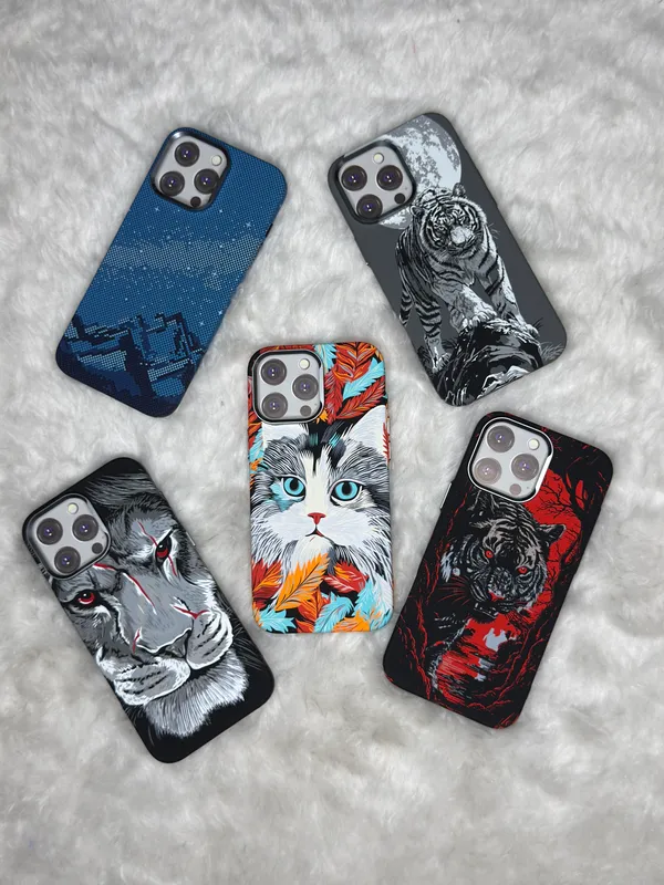 AK_PREMIUM_Luxury_Designer_Printed_CarbonFiber_Case_for_iPhone_16_Pro_/_16_Pro_Max_|_Matte_Finish_|_Wild_Animal_&_Artistic_Back_Cover_|_Slim_Protective_Case