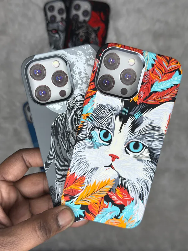 AK_PREMIUM_Designer_Back_Cover_for_iPhone_16_Pro_/_16_Pro_Max_|_Luxury_Matte_Finish_Case_with_Wild_Animal_Art_(Tiger,_Wolf,_Cat)_|_Shockproof_Slim_Protective_Phone_Case