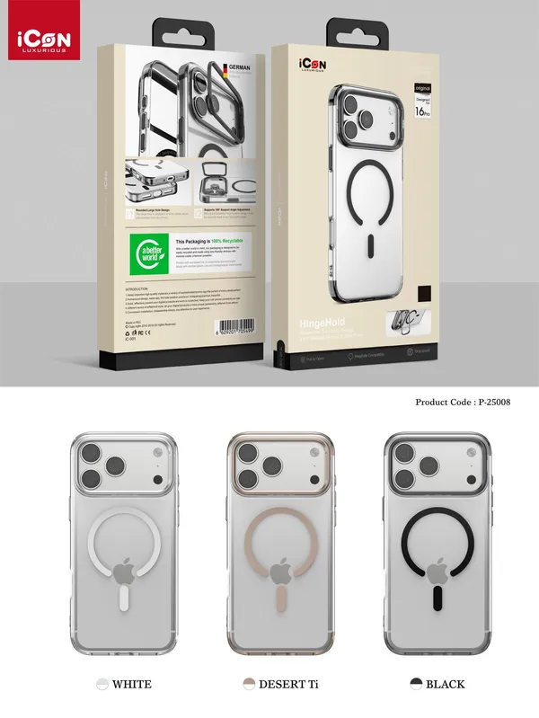 AK_PREMIUM_Luxury_Clear_MagSafe_Case_for_iPhone_17_Pro_/_Pro_Max_|_Metal_Camera_Stand_Ring_|_Adjustable_Alloy_Bracket_|_Shockproof_Transparent_Back_Cover