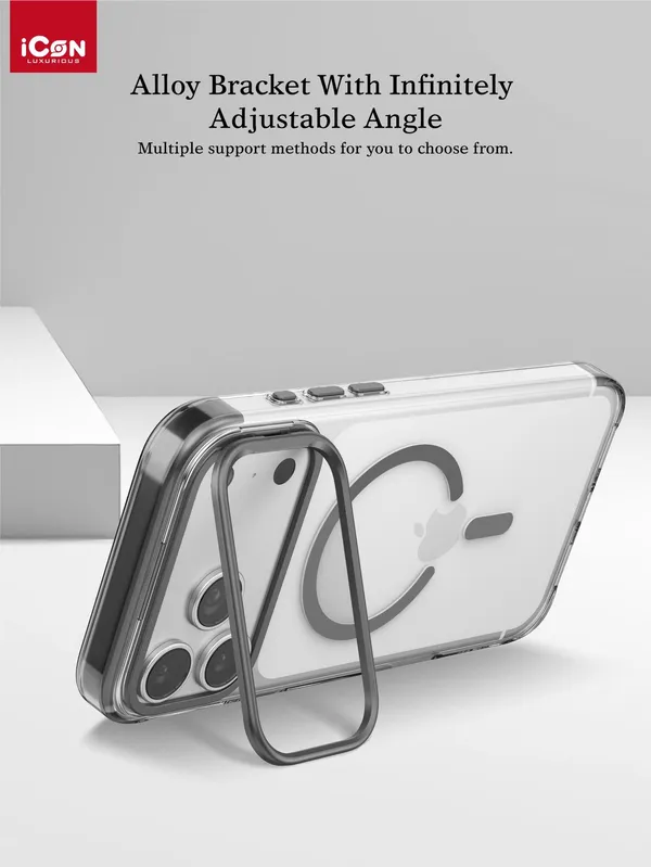 AK_PREMIUM_Luxury_Clear_MagSafe_Case_for_iPhone_17_Pro_/_Pro_Max_|_Metal_Camera_Stand_Ring_|_Adjustable_Alloy_Bracket_|_Shockproof_Transparent_Back_Cover