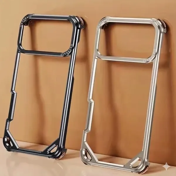 AK_PREMIUM_Luxury_Metal_Bumper_for_iPhone_17_Pro_/_17_Pro_Max_|_Aerospace_Aluminum_Frame_|_Shockproof_Corner_Guard_|_Raised_Camera_&_Screen_Protection