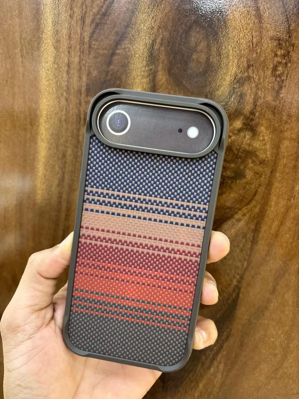 AK_PREMIUM_Luxury_Textured_Back_Cover_for_iPhone_17_Pro_/_17_Pro_Max_|_Shockproof_Designer_Case_with_Camera_Protection_|_Premium_Fabric_+_TPU_Hybrid_Slim_Cover