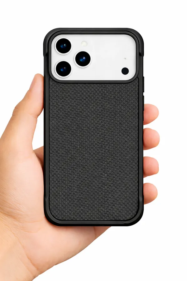 AK_PREMIUM_Luxury_Textured_Back_Cover_for_iPhone_17_Pro_/_17_Pro_Max_|_Shockproof_Designer_Case_with_Camera_Protection_|_Premium_Fabric_+_TPU_Hybrid_Slim_Cover