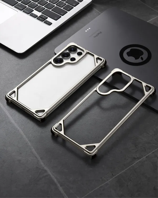 AK_PREMIUM_Metal_Bumper_Case_for_Samsung_Galaxy_S24_Ultra_/_S25_Ultra_|_Aerospace-Grade_Aluminum_Frame_|_Drop-Proof_Shock_Protection_|_Camera_Lens_Guard_|_Ultra-Slim_Luxury_Phone_Case