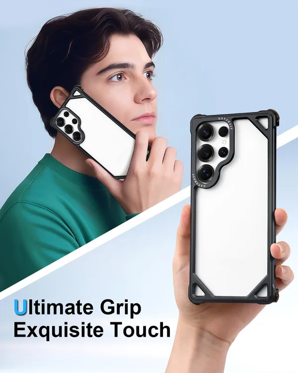 AK_PREMIUM_Metal_Bumper_Case_for_Samsung_Galaxy_S24_Ultra_/_S25_Ultra_|_Aerospace-Grade_Aluminum_Frame_|_Drop-Proof_Shock_Protection_|_Camera_Lens_Guard_|_Ultra-Slim_Luxury_Phone_Case