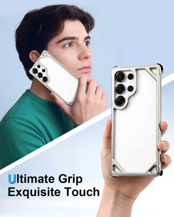 AK_PREMIUM_Metal_Bumper_Case_for_Samsung_Galaxy_S24_Ultra_/_S25_Ultra_|_Aerospace-Grade_Aluminum_Frame_|_Drop-Proof_Shock_Protection_|_Camera_Lens_Guard_|_Ultra-Slim_Luxury_Phone_Case