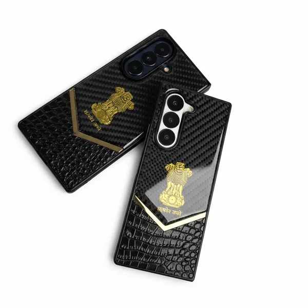 AK_PREMIUM_Satyamev_Jayate_Luxury_Carbon_Fiber_&_Genuine_Leather_Case_with_Metal_Frame_for_Samsung_Galaxy_Z_Fold_7_|_Executive_Protective_Back_Cover