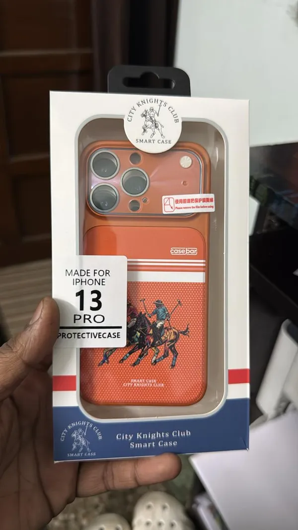 AK_PREMIUM_iPhone_13/14/15/16_Pro_Series_to_iPhone_17_Pro_Look_Converter_Case_|_Luxury_Polo_Club_Design_|_Raised_Camera_Frame_|_Shockproof_Slim_Back_Cover