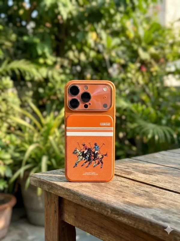 AK_PREMIUM_iPhone_13/14/15/16_Pro_Series_to_iPhone_17_Pro_Look_Converter_Case_|_Luxury_Polo_Club_Design_|_Raised_Camera_Frame_|_Shockproof_Slim_Back_Cover