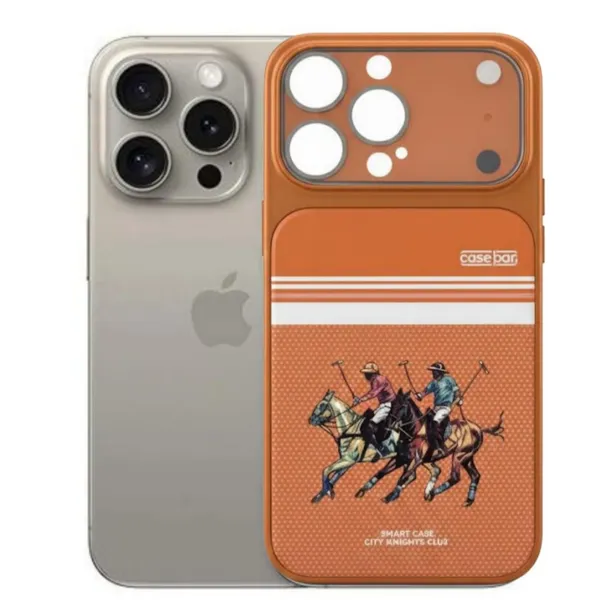 AK_PREMIUM_iPhone_13/14/15/16_Pro_Series_to_iPhone_17_Pro_Look_Converter_Case_|_Luxury_Polo_Club_Design_|_Raised_Camera_Frame_|_Shockproof_Slim_Back_Cover