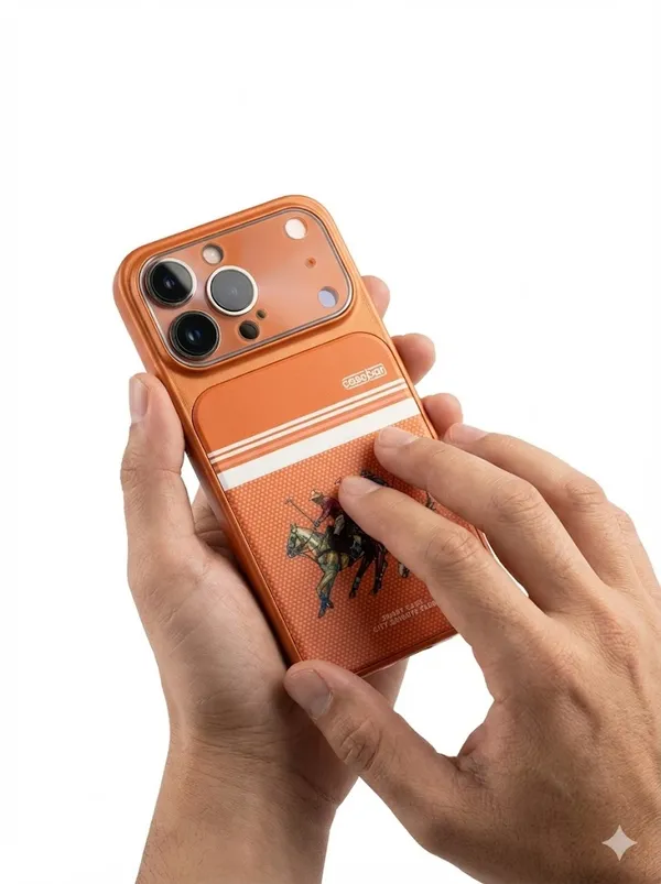 AK_PREMIUM_iPhone_13/14/15/16_Pro_Series_to_iPhone_17_Pro_Look_Converter_Case_|_Luxury_Polo_Club_Design_|_Raised_Camera_Frame_|_Shockproof_Slim_Back_Cover