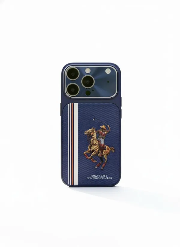 AK_PREMIUM_iPhone_13/14/15/16_Pro_Series_to_iPhone_17_Pro_Look_Converter_Case_|_Luxury_Polo_Club_Design_|_Raised_Camera_Frame_|_Shockproof_Slim_Back_Cover