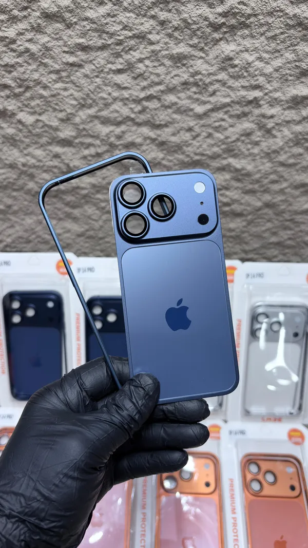 AK_PREMIUM_iPhone_17_Pro_Max_Look_Converter_Case_–_Hard_Metal_Frame_with_Premium_Glass-Look_Metal_Back_|_In-Built_Camera_Lens_Protector_|_For_iPhone_13/14/15/16_Pro_&_Pro_Max