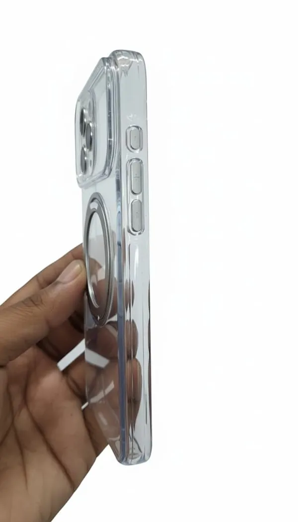 Transprent_Premium_Crystal_Clear_Case_For_Iphone_17_Pro_Max,_Magsafe_Compatible,_Shockproof,_360_Rotating_Ring_Holder,_Kickstand,_Anti-Scratch_Protection_For_Iphone_17_Pro_Max