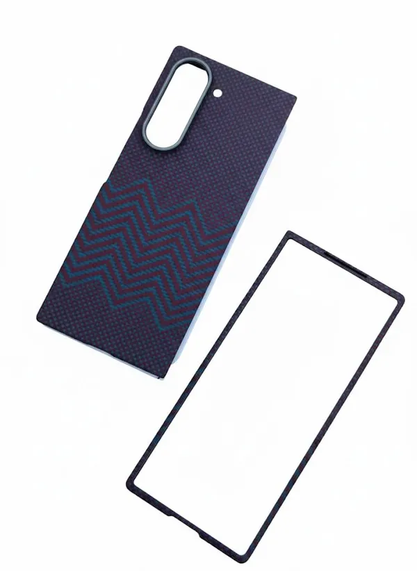 Blue_Premium_Carbon_Fiber_Phone_Case_For_Samsung_Galaxy_Z_Fold_Series,_Navy_Blue,_Woven_Pattern,_Slim_Lightweight_Design_(Samsung_Galaxy_Z_Fold7)