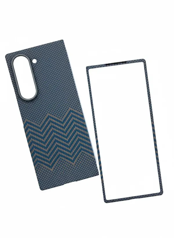 Blue_Premium_Carbon_Fiber_Phone_Case_For_Samsung_Galaxy_Z_Fold_Series,_Navy_Blue,_Woven_Pattern,_Slim_Lightweight_Design_(Samsung_Galaxy_Z_Fold7)