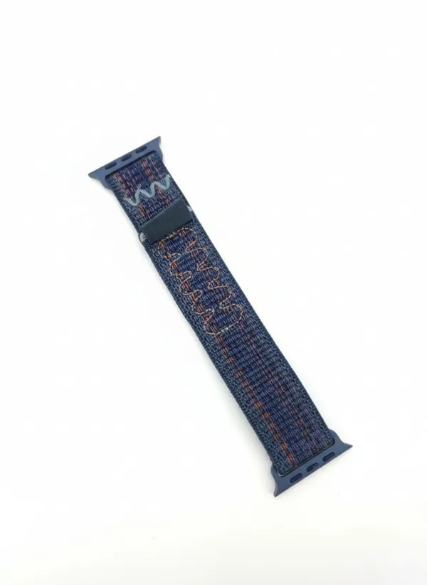 Blue_Premium_Strechable_Strap_For_Apple_Watch,_Blue_Striped_Pattern,_Compatible_With_Iwatch_46Mm,_Adjustable_Strap