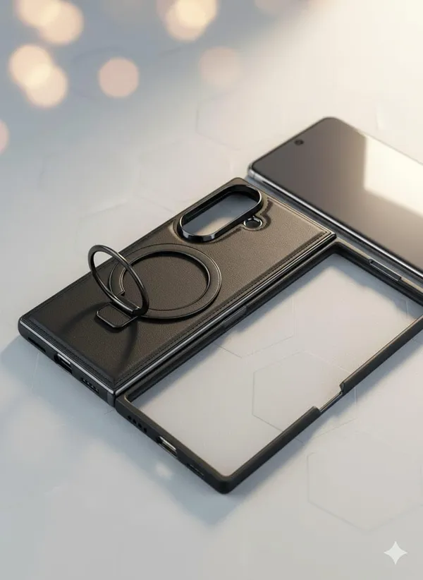 Black_Premium_Protective_Case_For_Galaxy_Z_Fold_7,_Black,_Ring_Holder_Stand,_Slim_Hybrid_Design