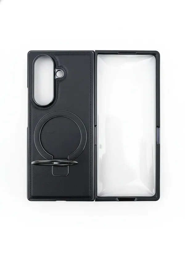 Black_Premium_Protective_Case_For_Galaxy_Z_Fold_7,_Black,_Ring_Holder_Stand,_Slim_Hybrid_Design