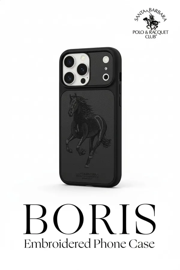 Black_Sanata_Barbara_Polo_&_Racquet_Club_Iphone_17_Pro_Series_Case,_Horse_Embossed_Leather_Design,_Luxury_Protective_Cover_With_Shock_Absorption_And_Slim_Fit_(Black,_Iphone_17_Pro)