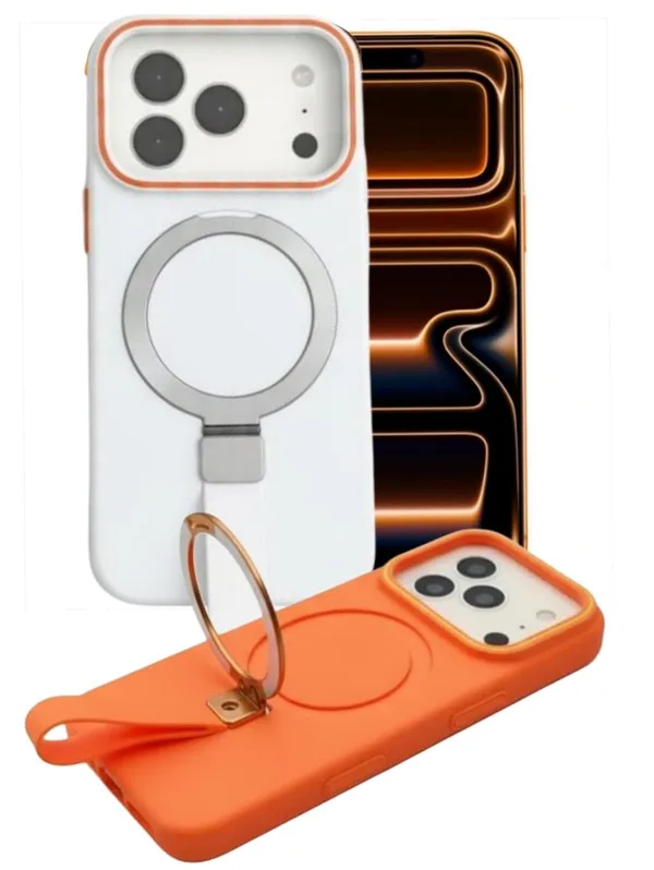 Black_&_Blue_&_White_&_Orange_Premium_Magnetic_Phone_Case_For_Iphone_17_Pro_Series,_Silicone_Stand_Cover_With_Ring_Holder_(Iphone_17_Pro)