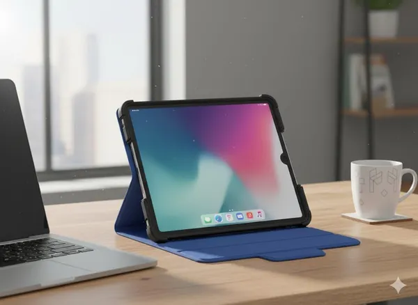 Blue_&_Black_Premium_Protective_Case_For_Ipad_With_Rugged_Dual-Layer_Design,_Navy_Blue_Folio_Cover,_Shock-Absorbing_Frame,_Stand_Function_(Ipad_Air_3Rd_Gen)
