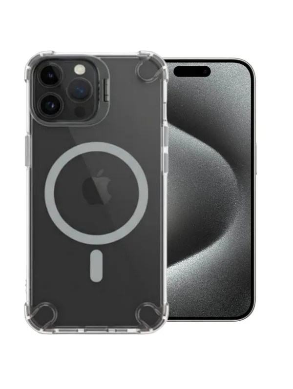 Transparent_Ultimate_Protection_Premium_Case_For_Iphone_15_Pro/15_Pro_Max_Wireless_Charging_Ring_Case,_Camera_Kickstand,_Military_Grade_Drop_Protection_(Iphone_15_Pro)_Crystal_Clear