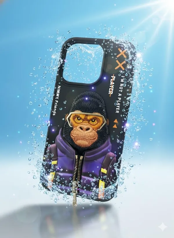 Black_Designer_Phone_Case_For_Iphone_15_Pro/15_Pro_Max,_Cool_Monkey_Design_With_Purple_Jacket,_Black_Protective_Cover_With_Artistic_Graphics_(Iphone_15_Pro_Max)